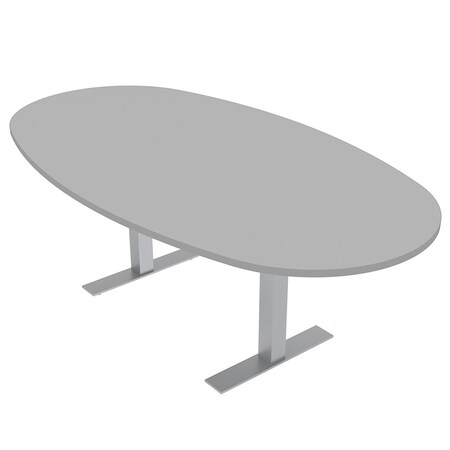 Skutchi Designs 45.25 in W, 84 in L, 29 in H, Engineered Wood Top, Grey HAR-BOVL-46X84-T-XD01